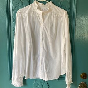 Gap white blouse